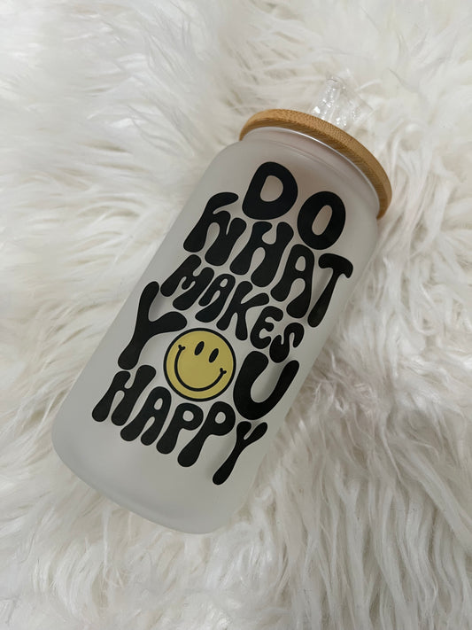 Happy Glass Can