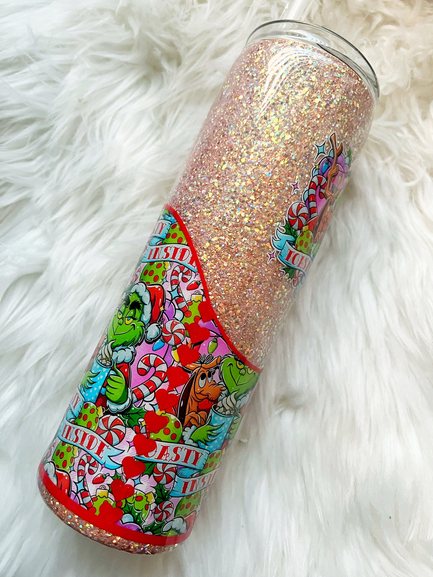Toasty Glitter Tumbler