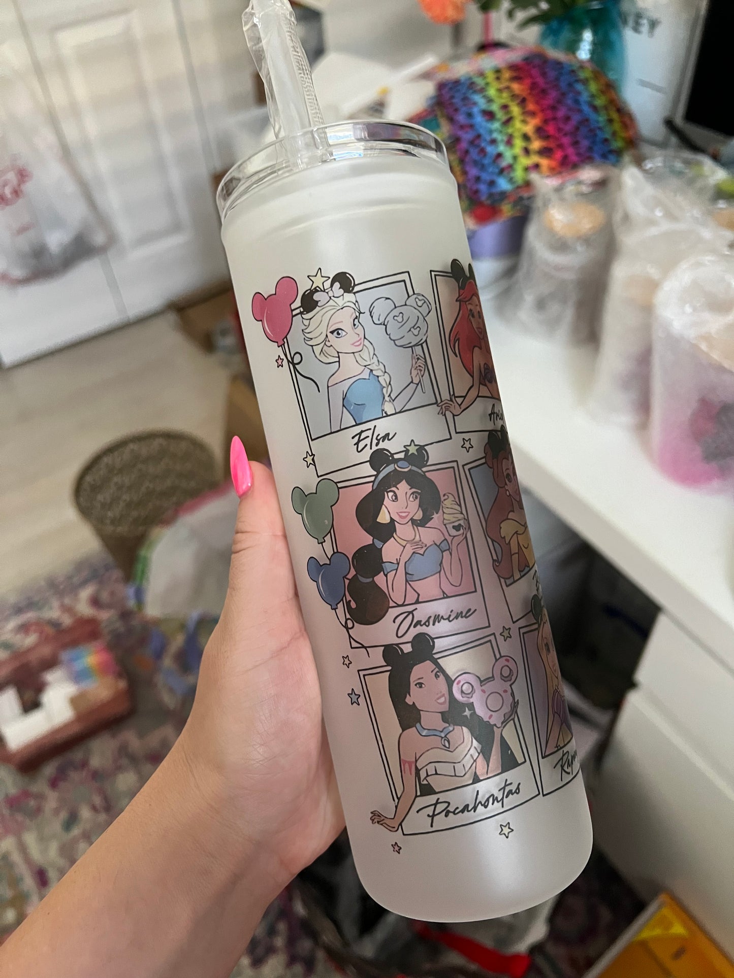 Princess Glass Tumbler