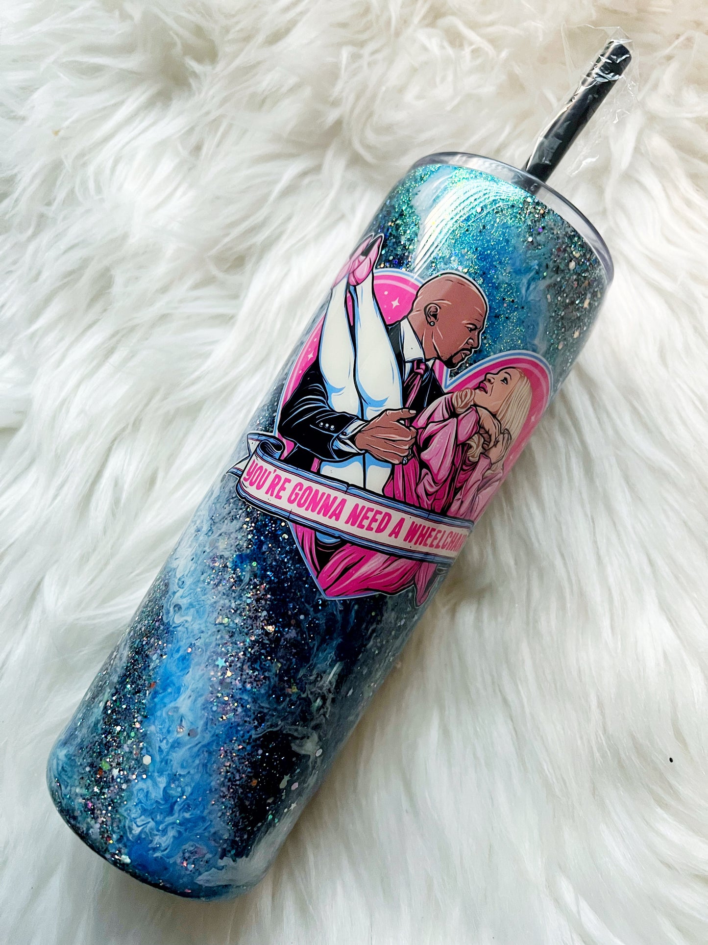 Chicks Glitter Tumbler
