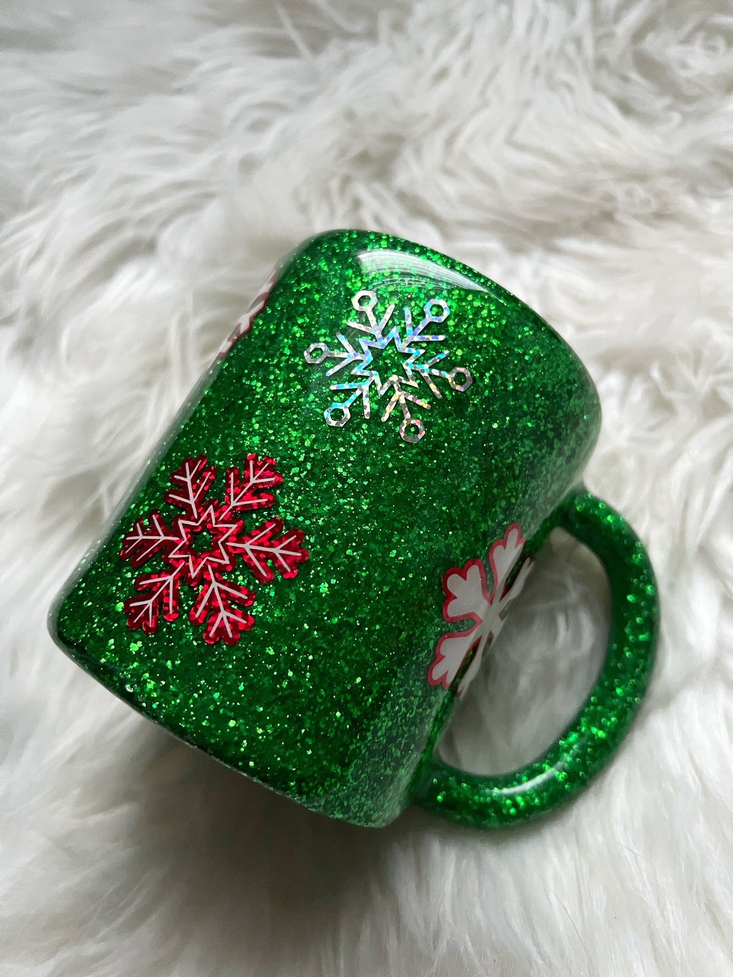 Dead Inside Glitter Mug