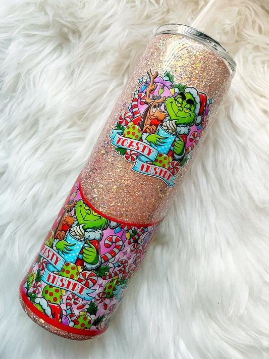 Toasty Glitter Tumbler