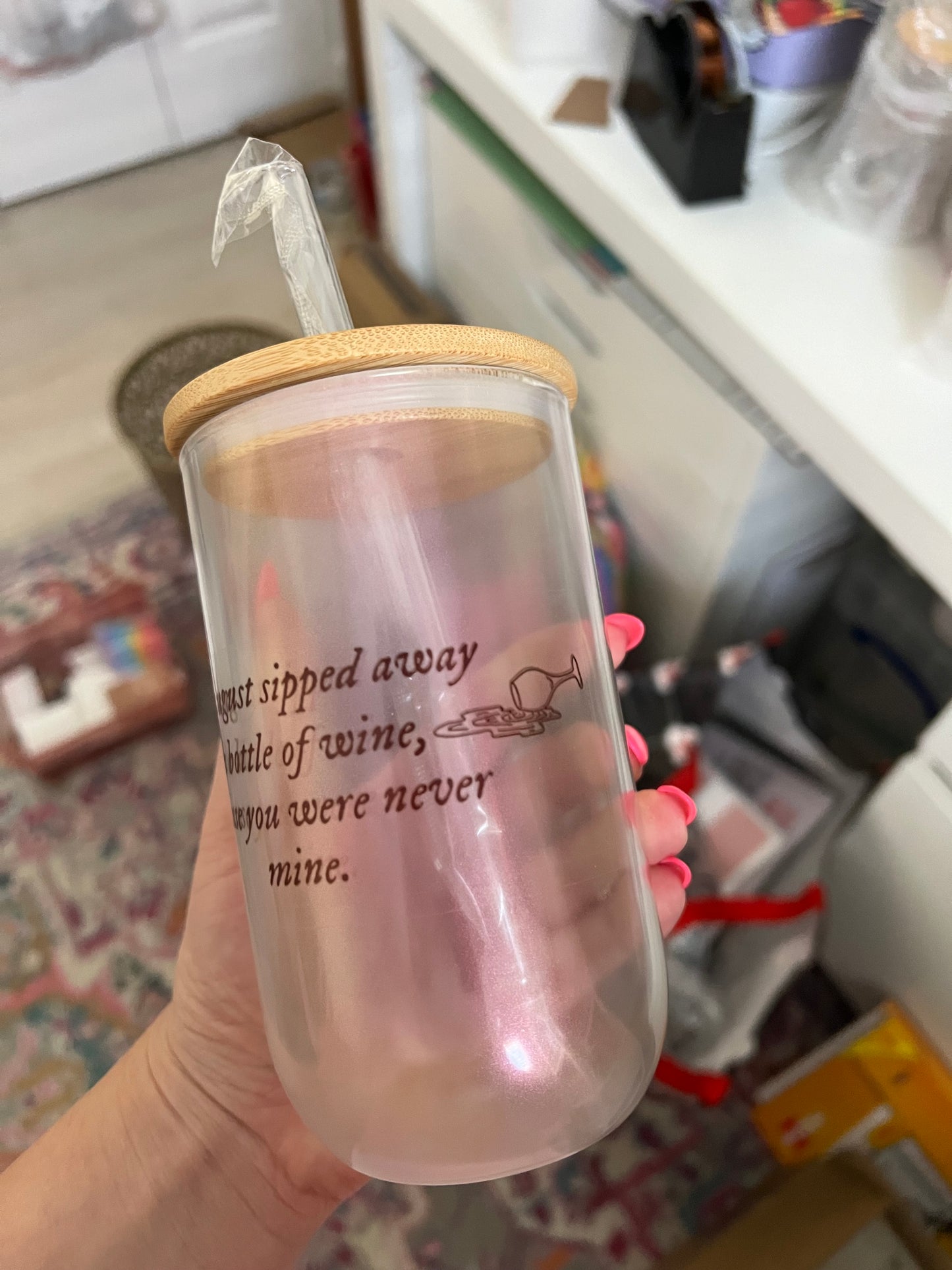 Swiftie Wine Glass