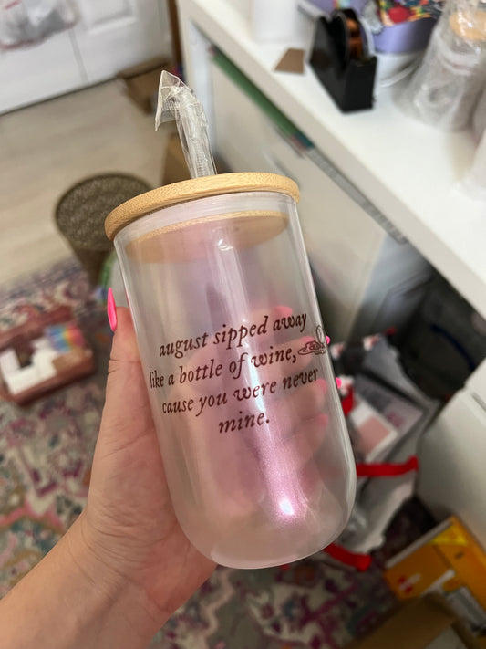 Swiftie Wine Glass