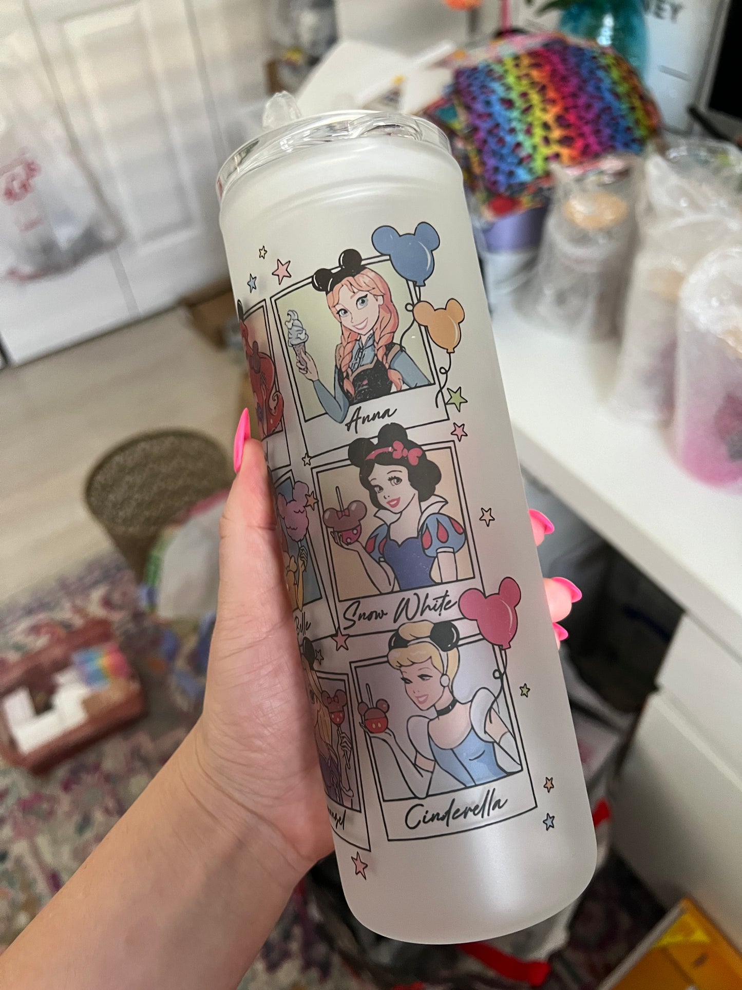 Princess Glass Tumbler