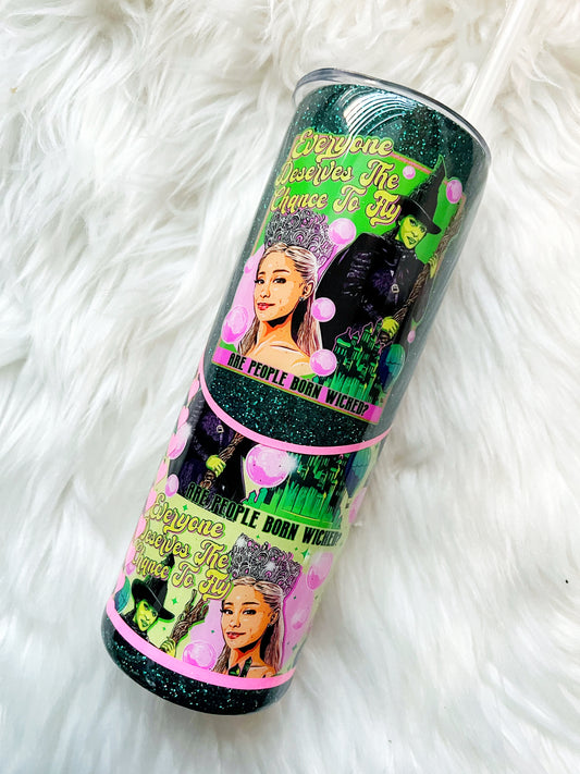 Wicked Glitter Tumbler