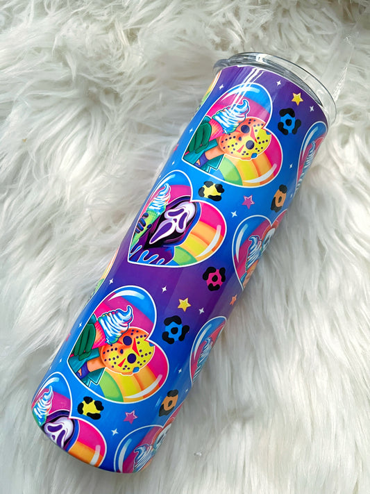 Horror Rainbow Tumbler