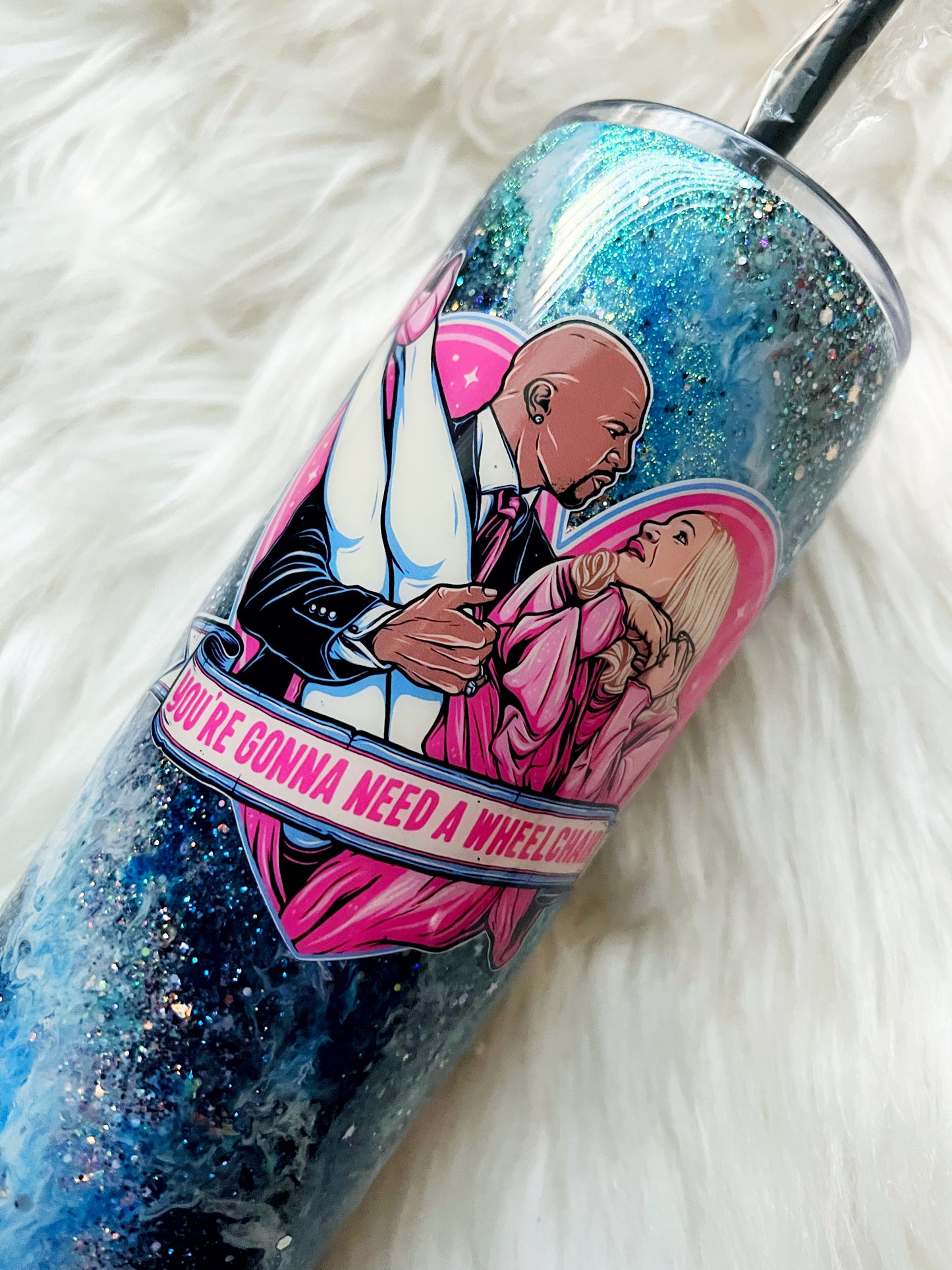 Chicks Glitter Tumbler