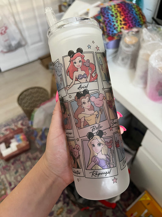 Princess Glass Tumbler