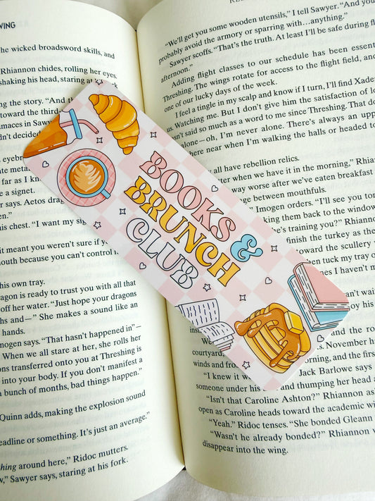 Books & Brunch Bookmark