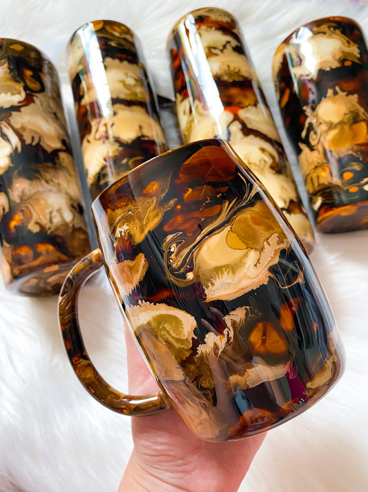 Coffee Swirl Tumbler