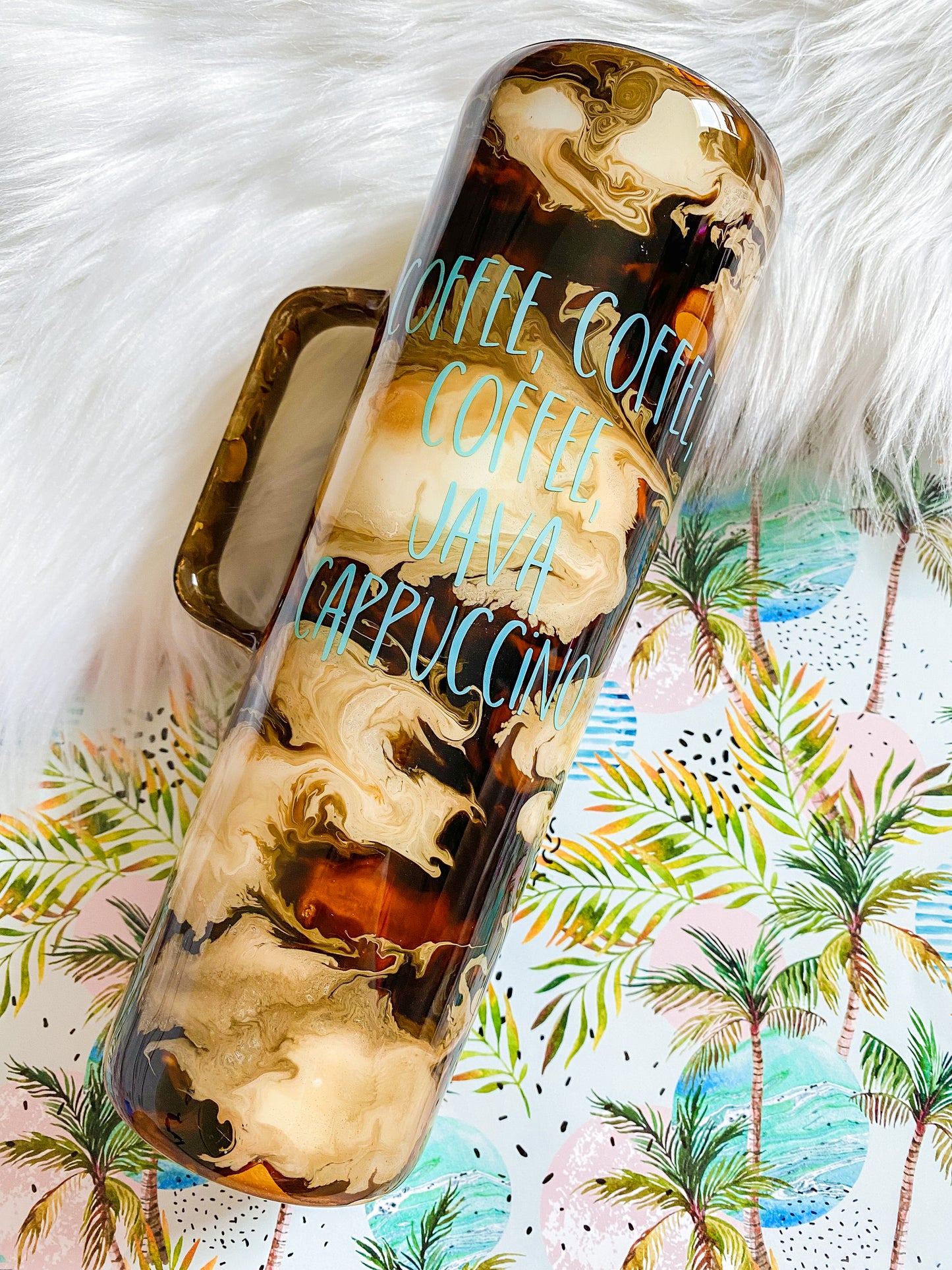 Coffee Swirl Tumbler