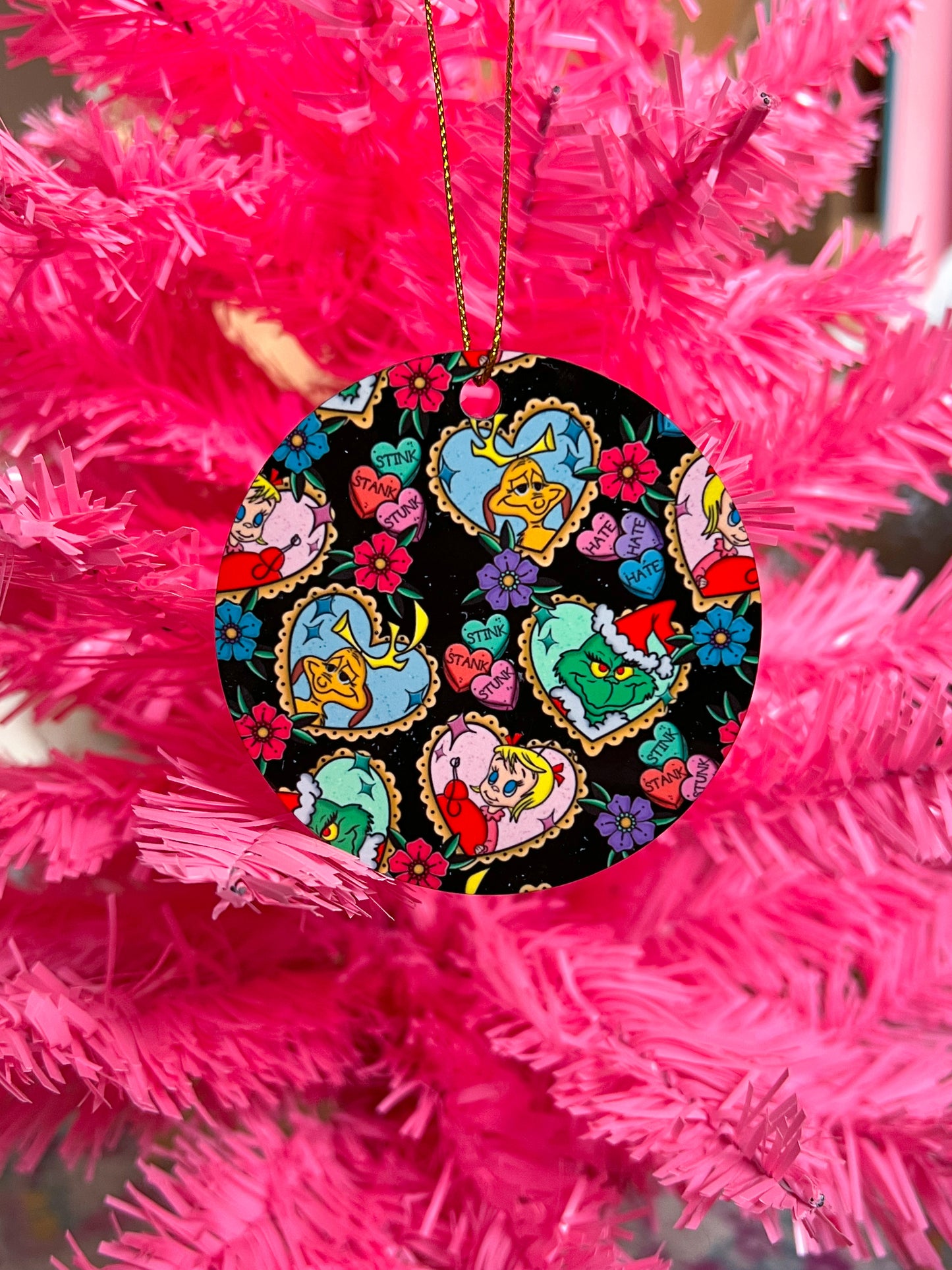 Green Guy Tattoo Ornament