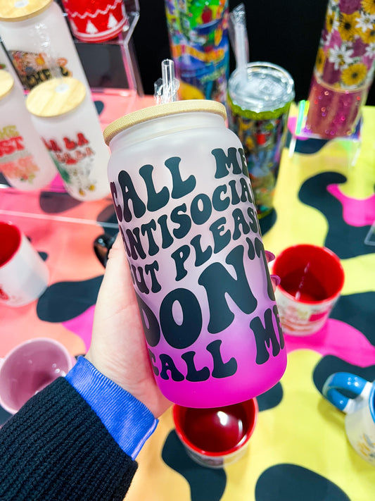 Anti-social Glass Can