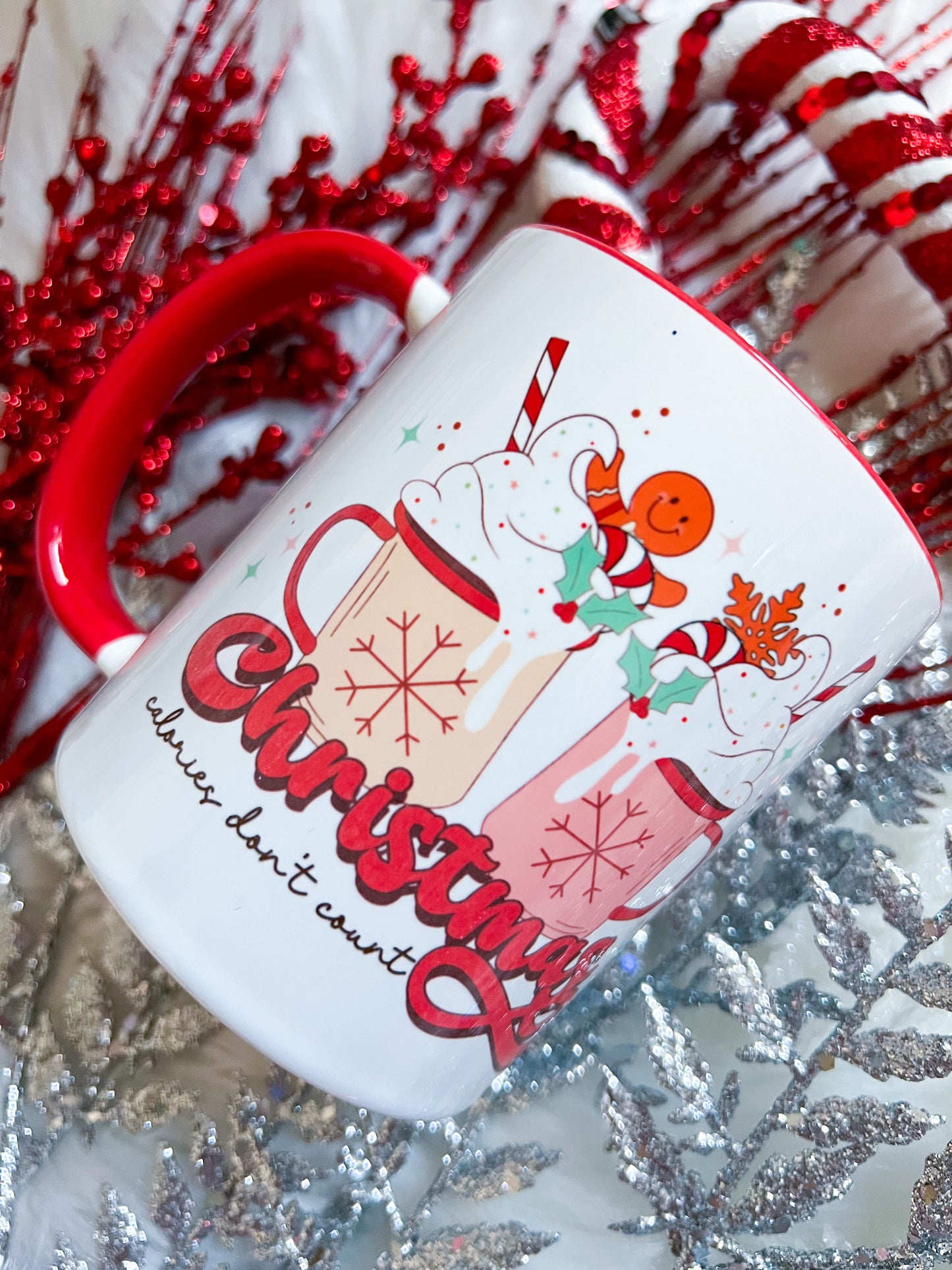 Christmas Calories Don’t Count Mug
