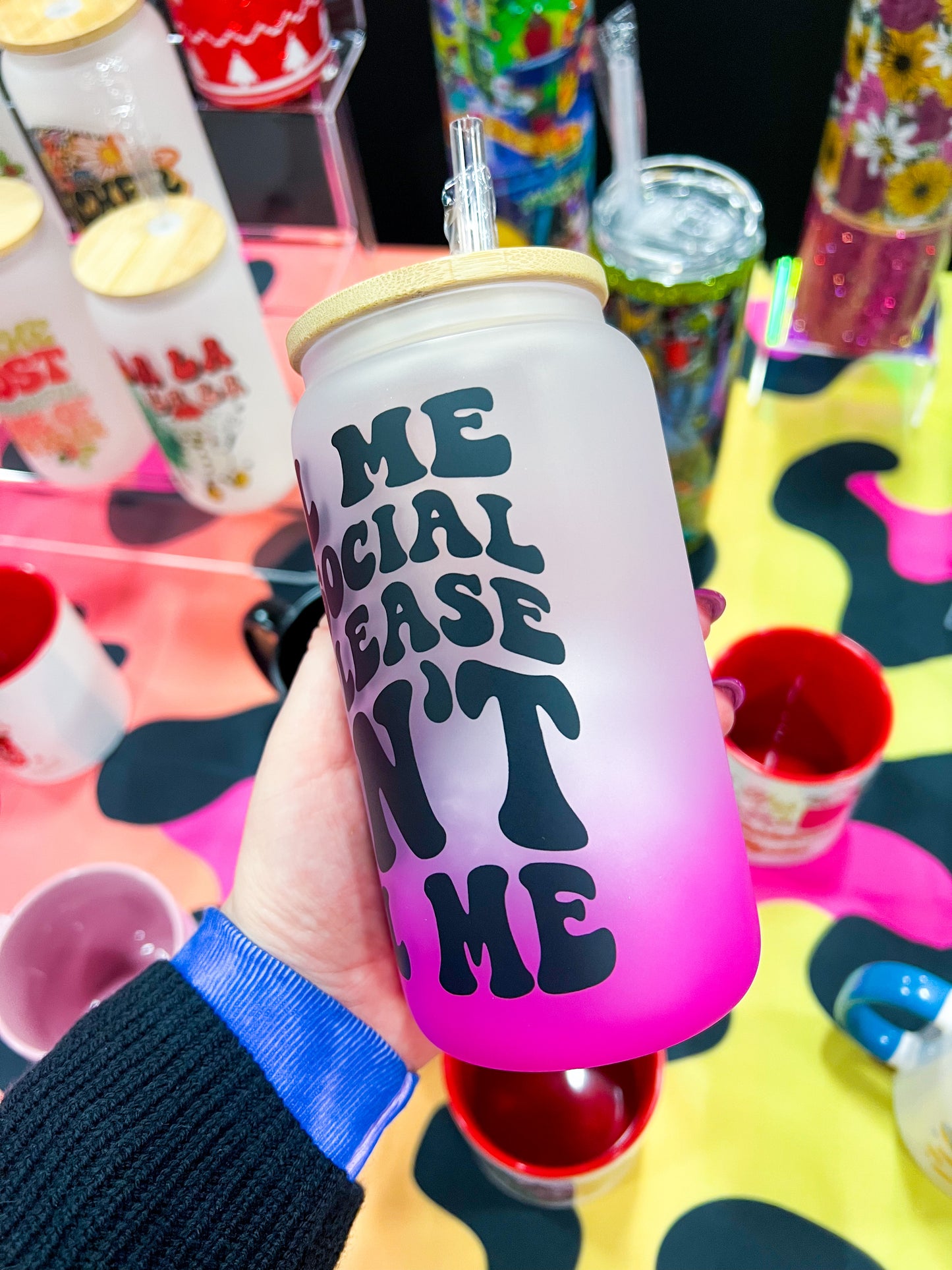 Anti-social Glass Can