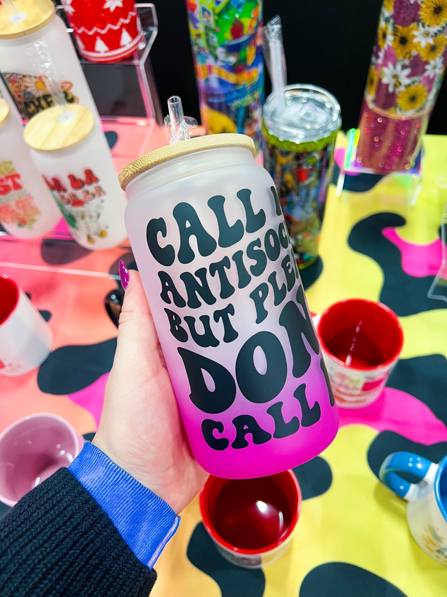 Anti-social Glass Can