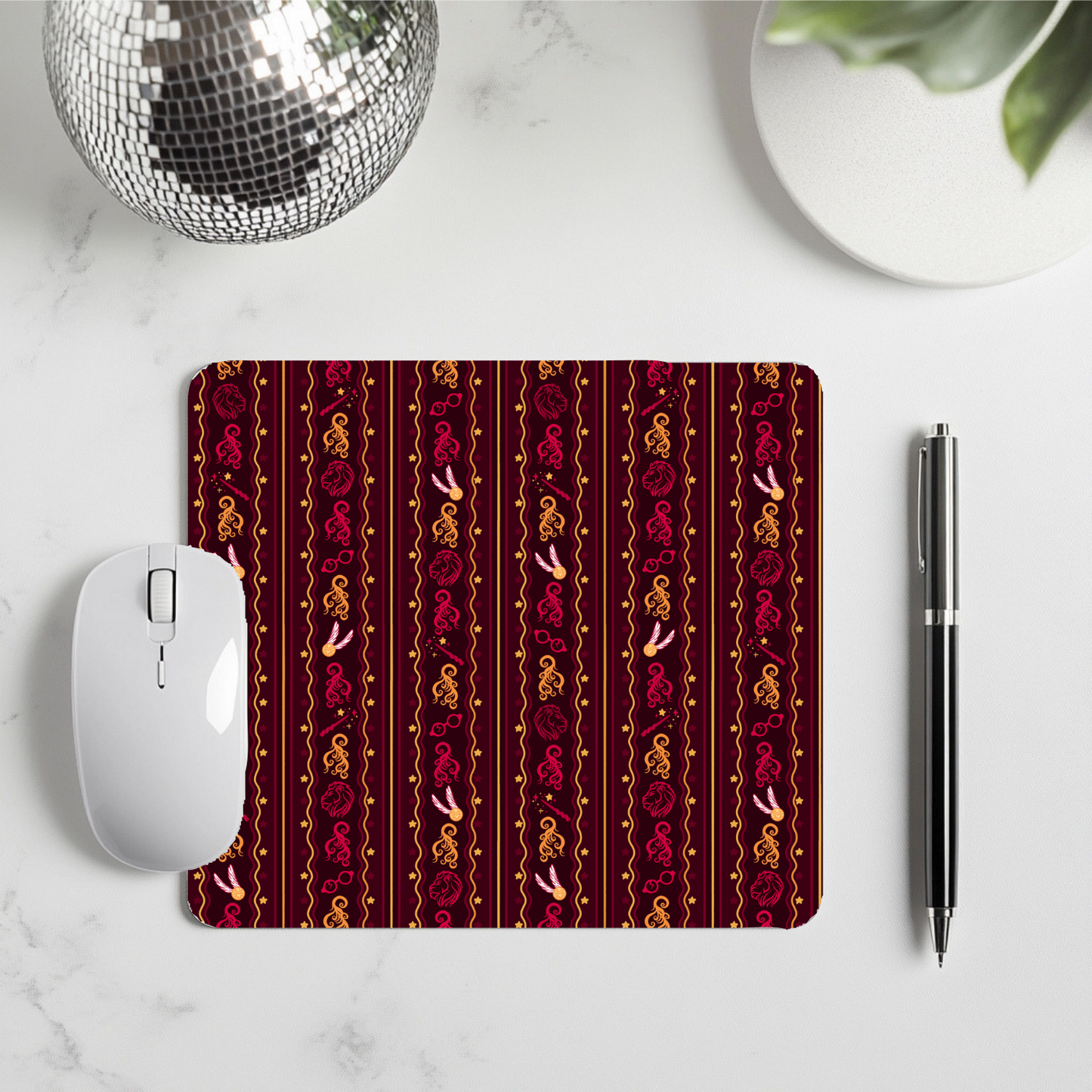 Gryffindor Inspired Mouse Pad