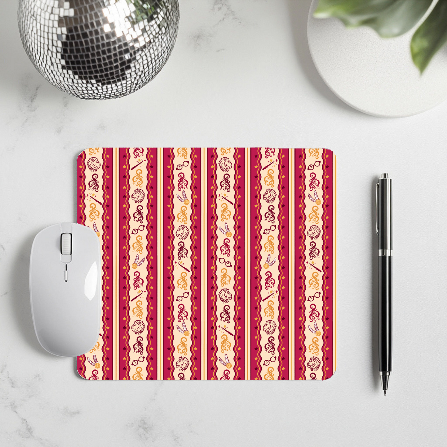 Gryffindor Inspired Mouse Pad