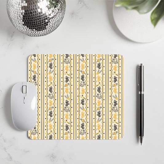 Hufflepuff Inspired Mouse Pad