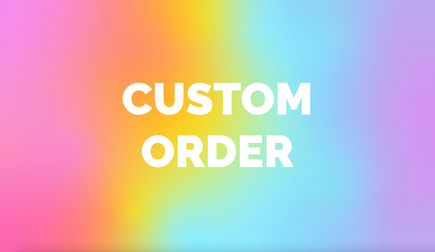 Custom Order For Kimberley