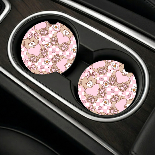 Bear Bow Car Coaster
