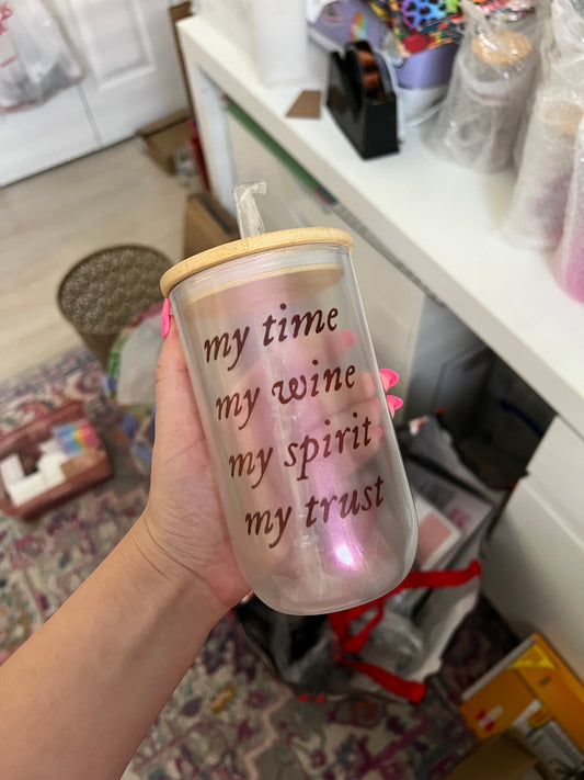 Swiftie Wine Glass