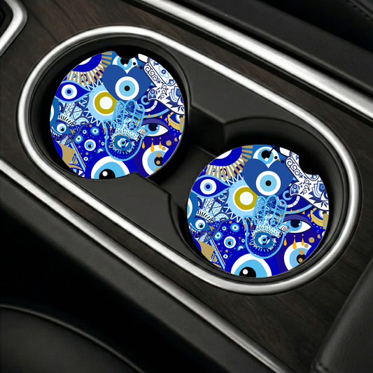 Evil Eye Car Coaster