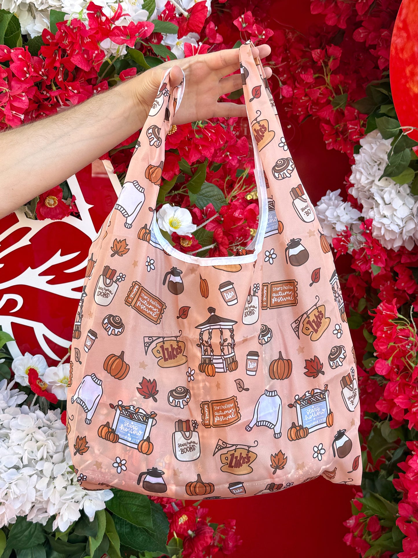Gilmore Fall Reusable Foldable Tote Bag