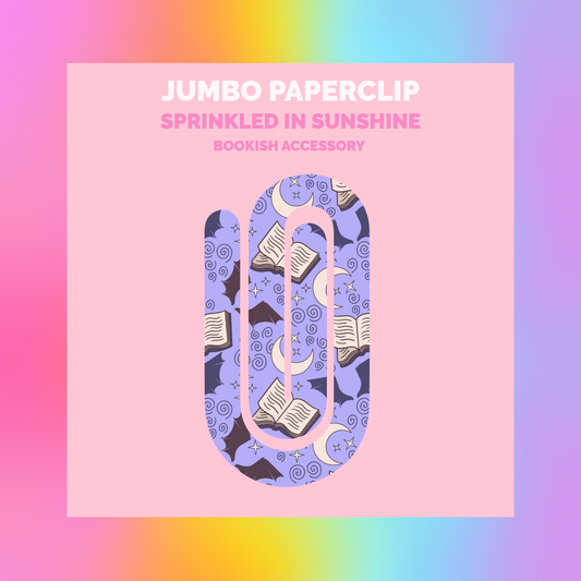 Fantasy Bookish Jumbo Paperclip