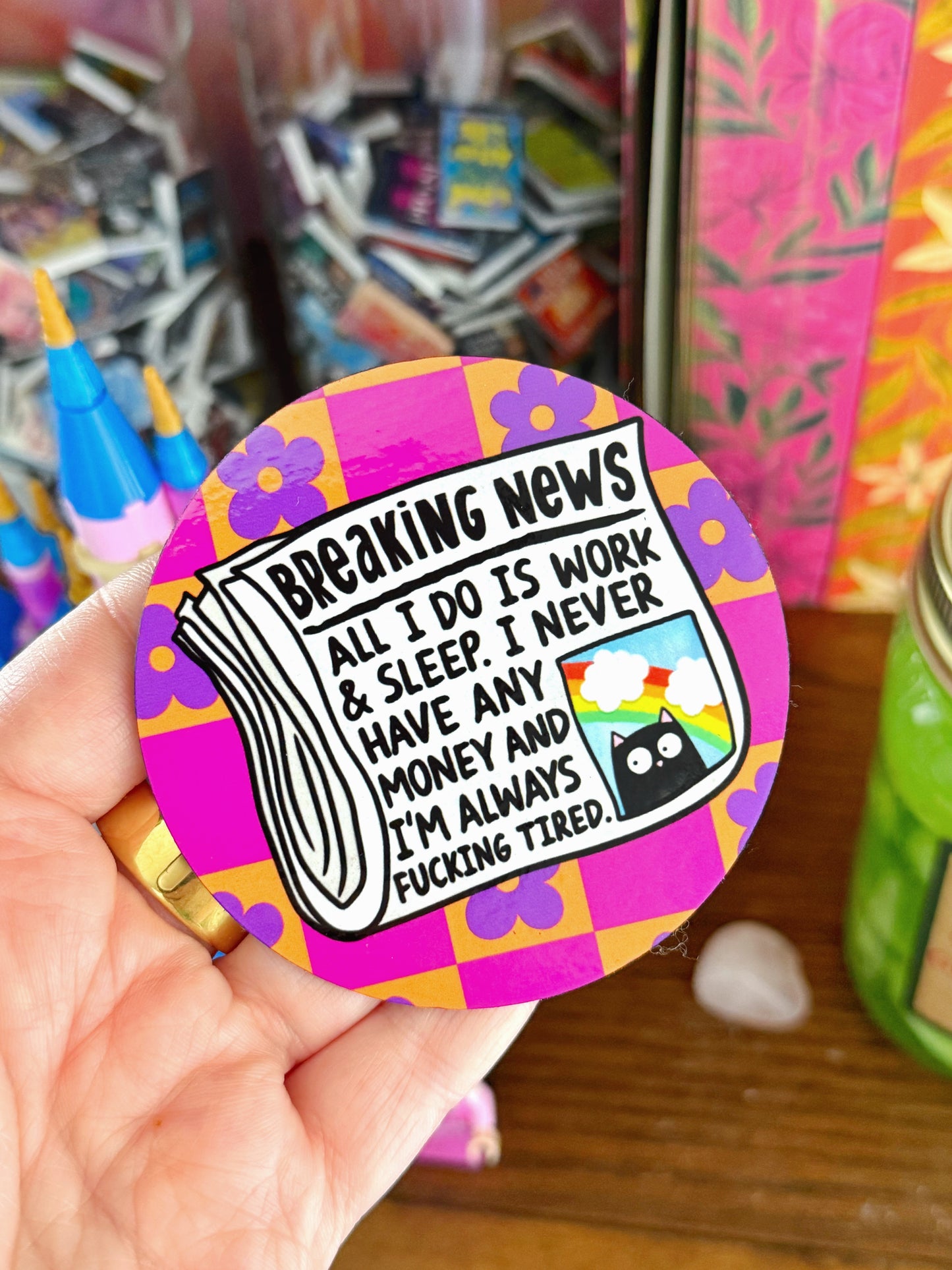 Breaking News Magnet