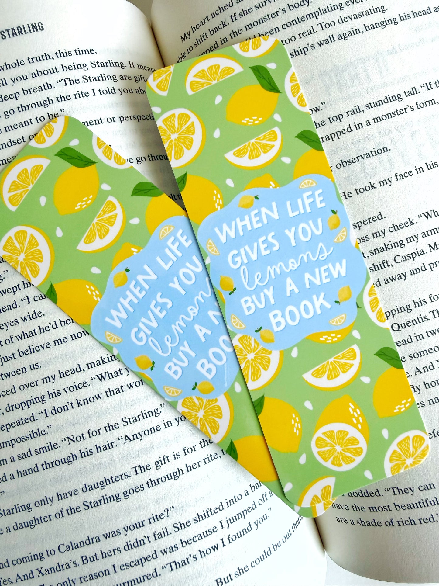 Lemon Bookmark