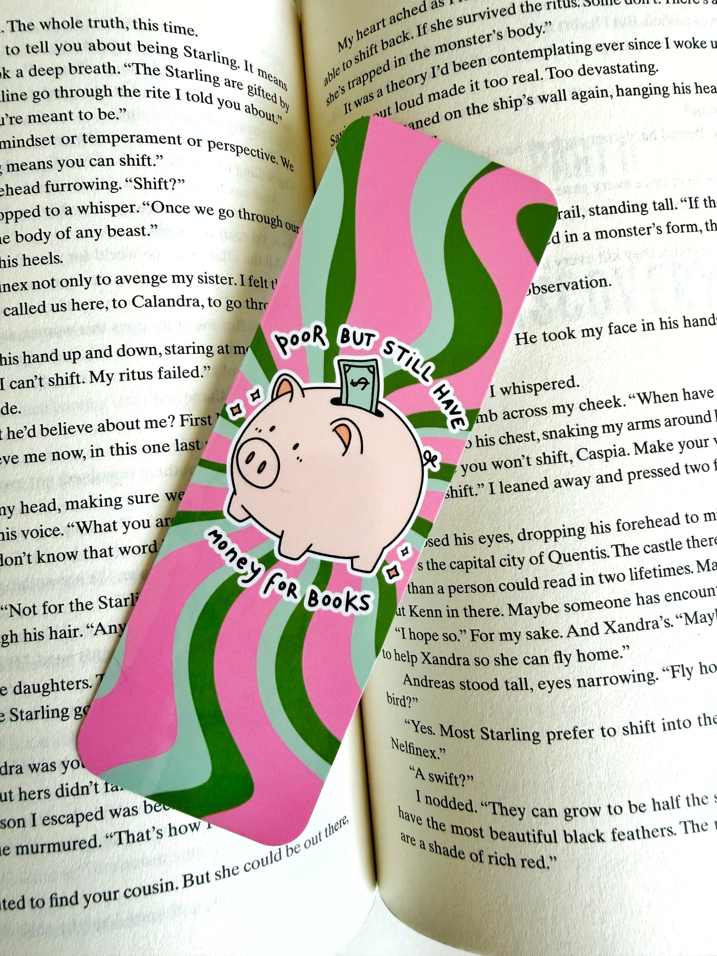 Money For Books Bookmark