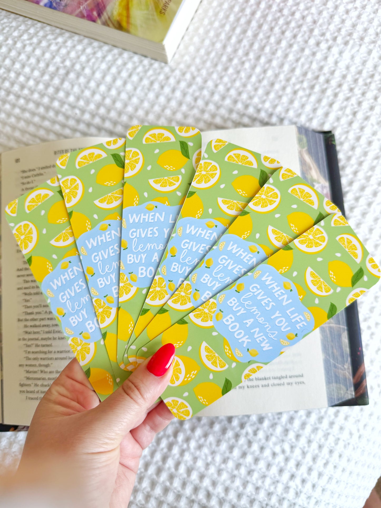Lemon Bookmark