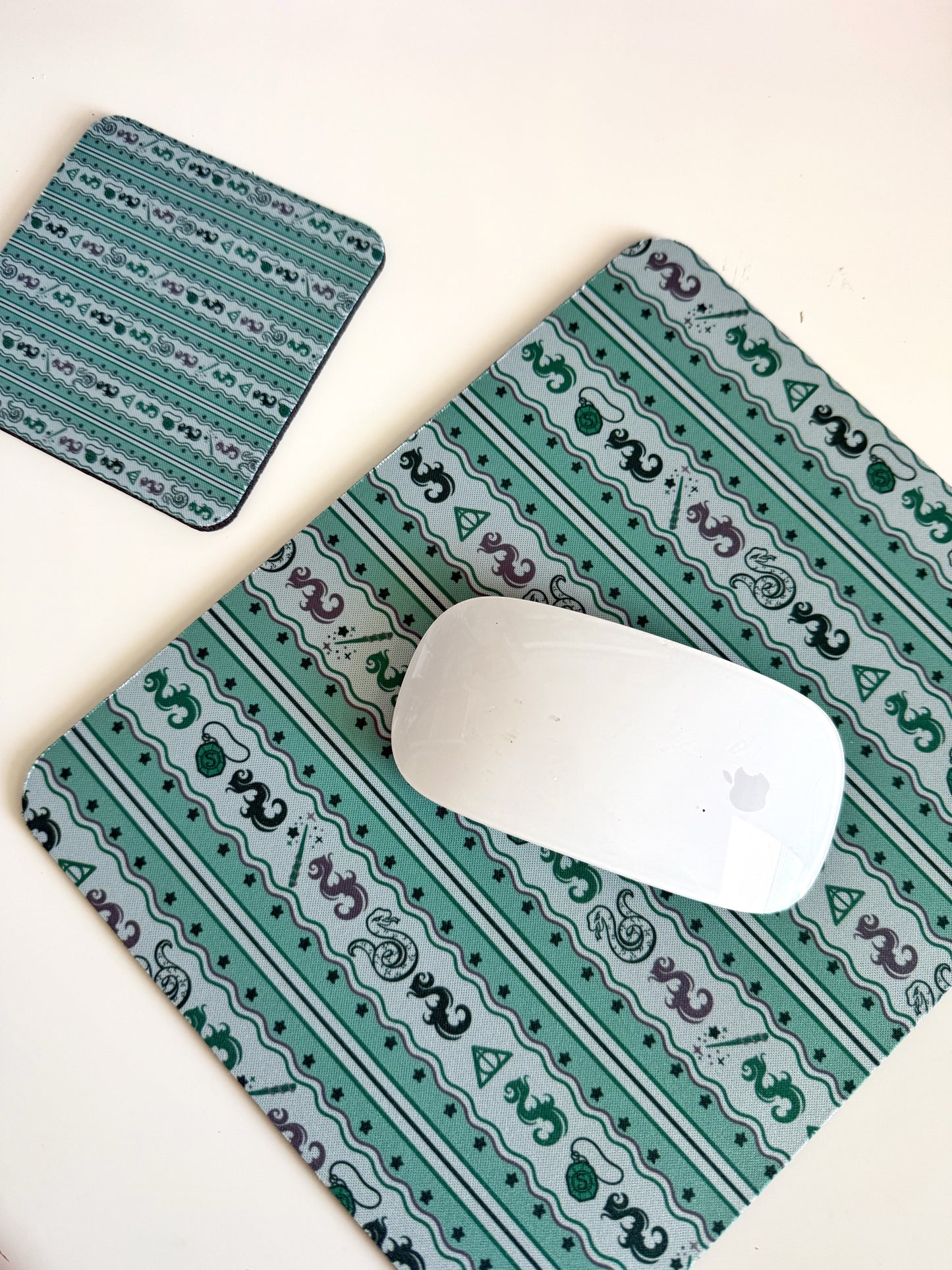 Slytherin Inspired Mouse Pad