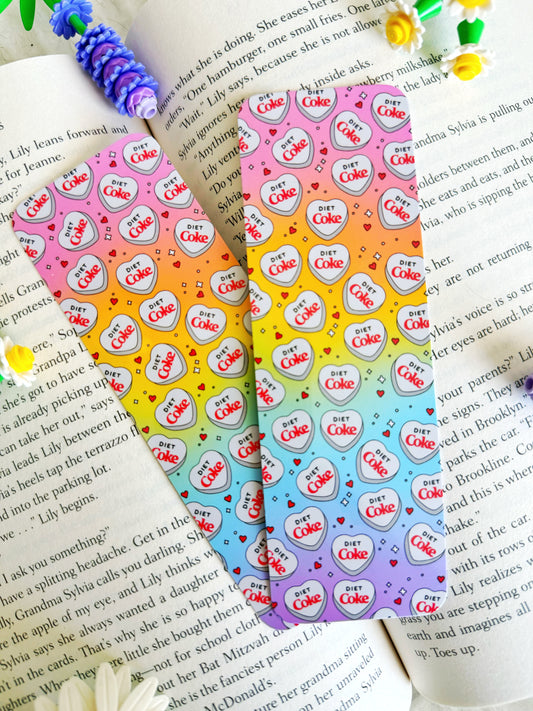 Rainbow Diet Cola Bookmark