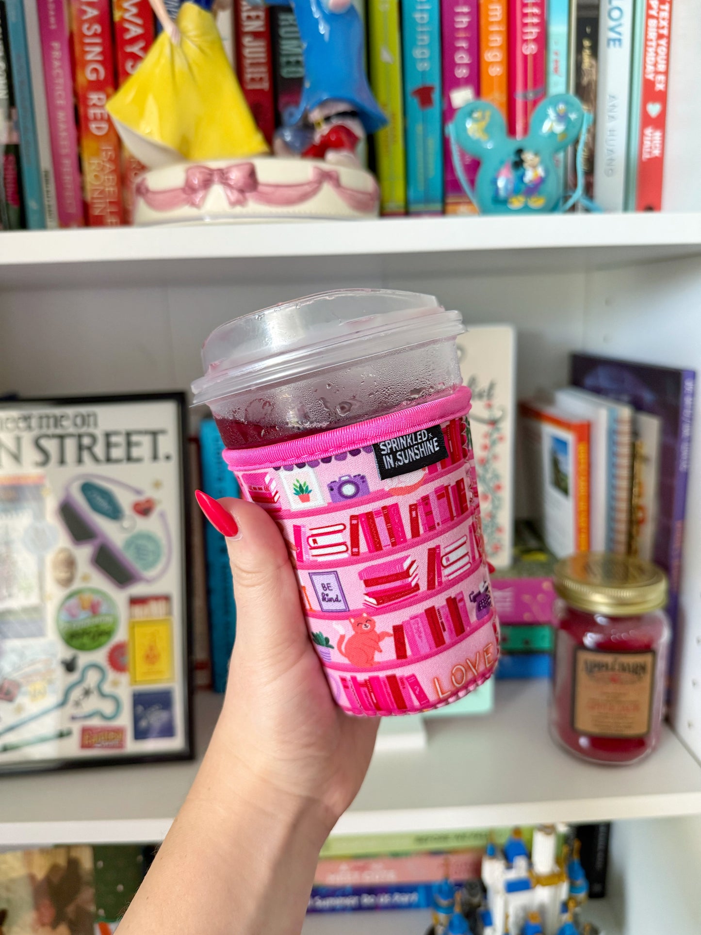 Romance Bookish Cup Sleeve
