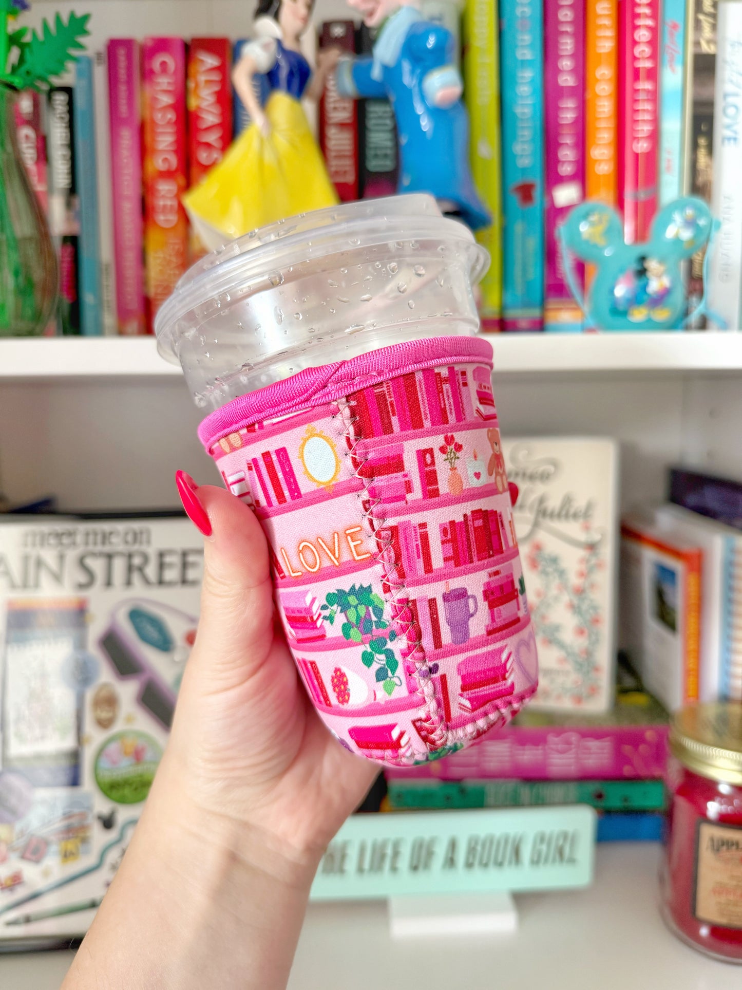 Romance Bookish Cup Sleeve