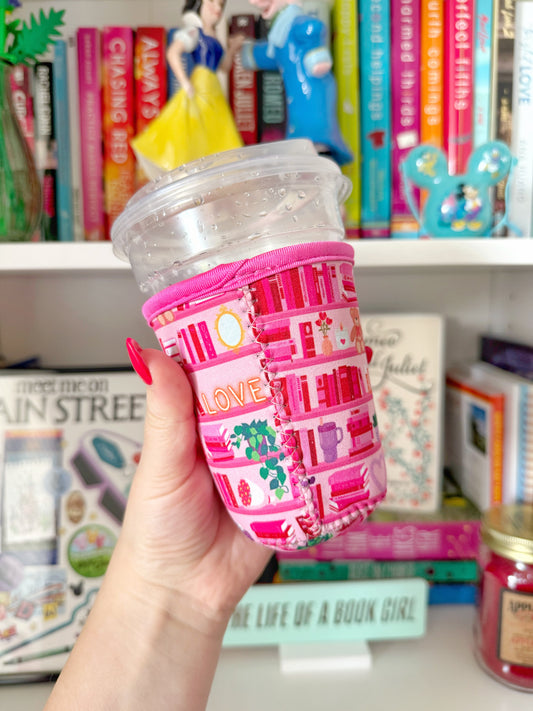 Romance Bookish Cup Sleeve