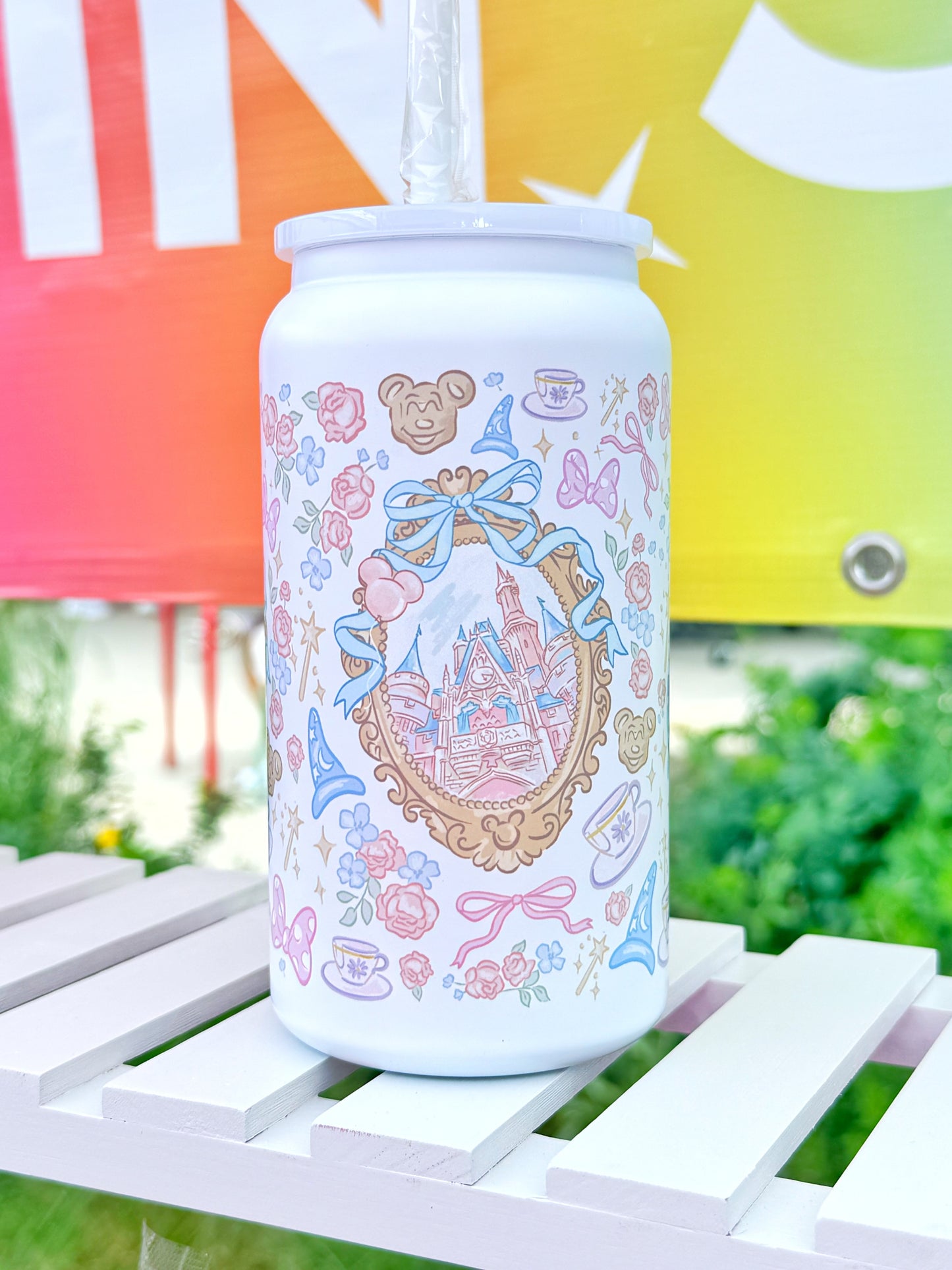 Magical Castle Coquette Metal Can