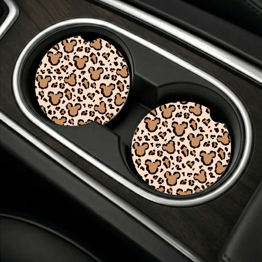 Mouse Cheetah Car Coaster