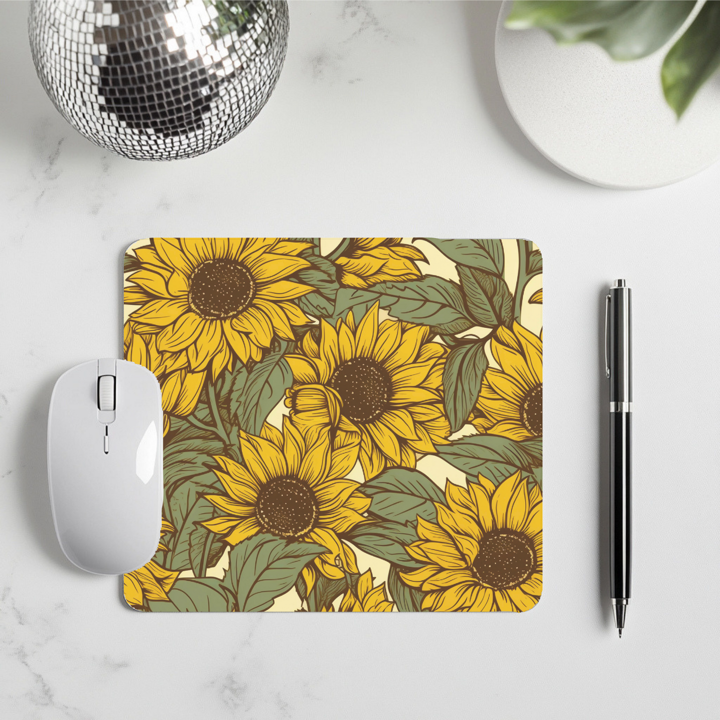 Sunflower Mouse Pad
