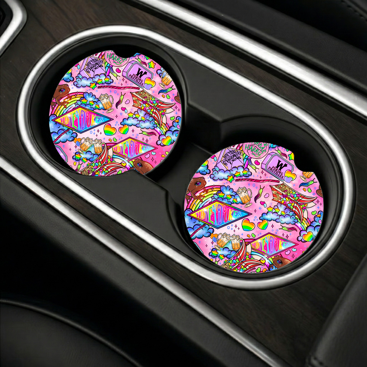 Wizard Treats Car Coaster