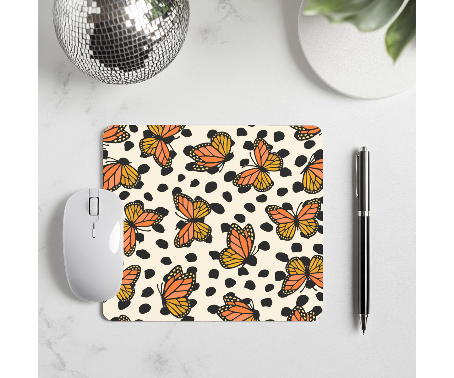 Butterfly Mouse Pad
