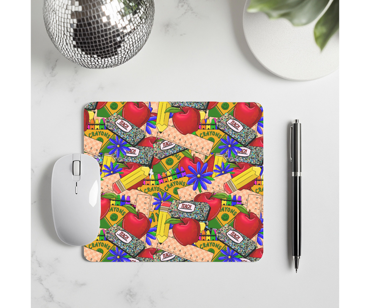 Back To School Mouse Pad