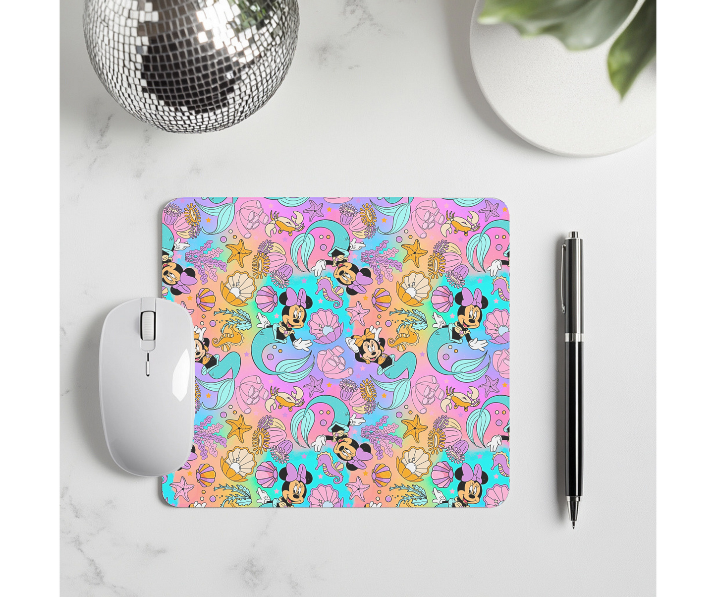 Mermaid Mouse Mouse Pad