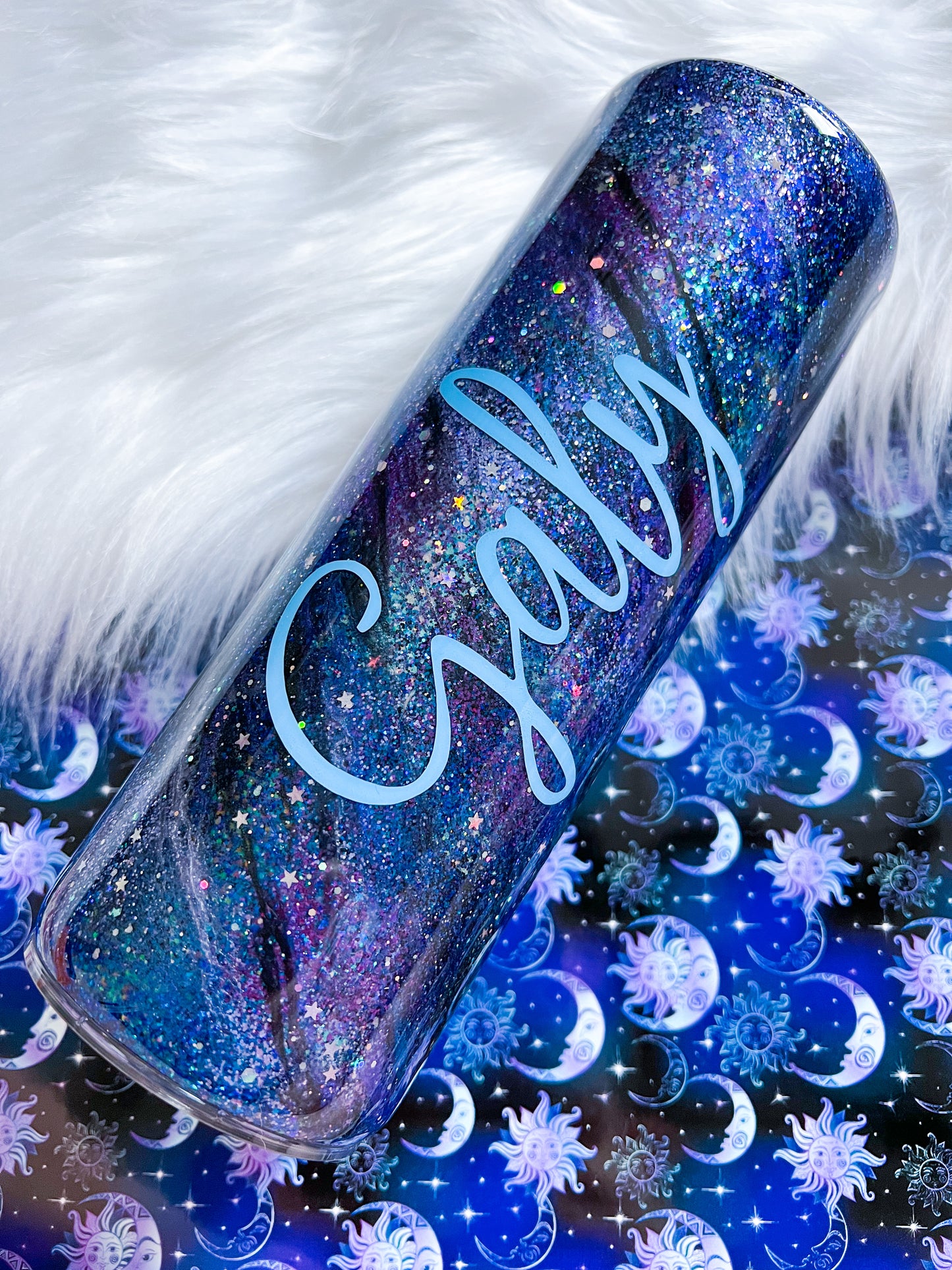 Galaxy Glitter Milky Way Tumbler