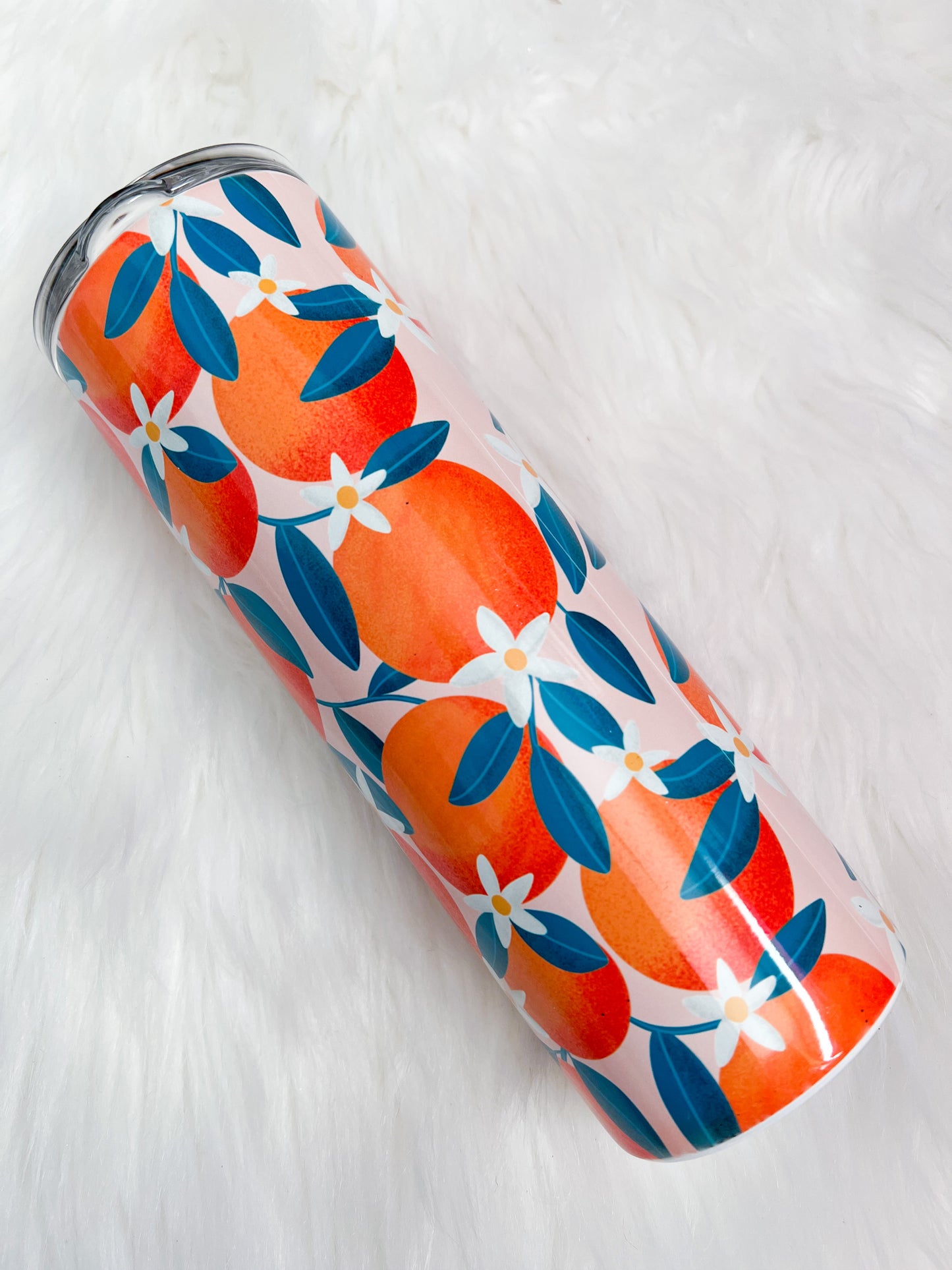 Orange Citrus Sublimation Tumbler