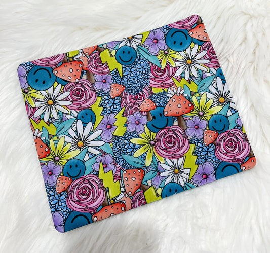 Funky Floral Mouse Pad
